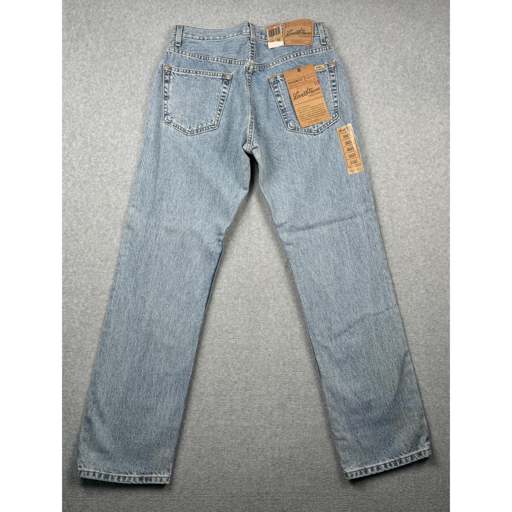 Levi Strauss Signature Jeans Mens 33x32 Regular Fit Straight Leg 100% Cotton NEW